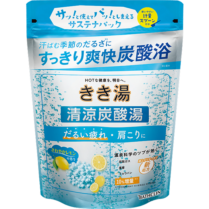 バスクリン - きき湯 清涼炭酸湯 さわやかレモンの香り