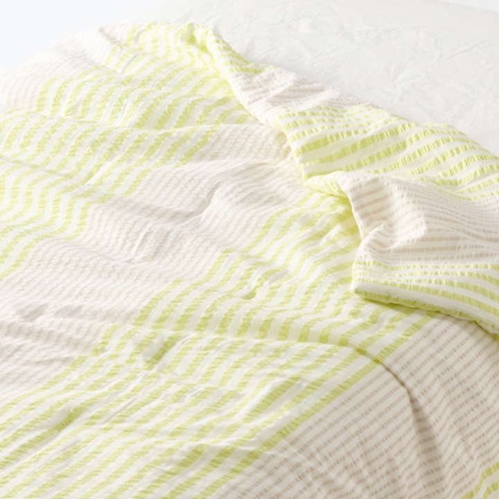 綿 サッカー織 薄掛ふとん シングル