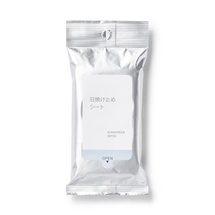 無印良品 日焼け止めシート