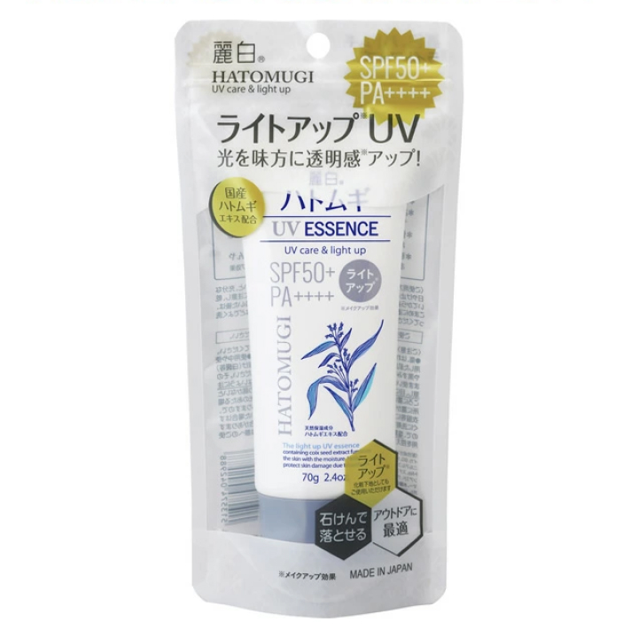 麗白 ハトムギ ライトアップ UVエッセンス